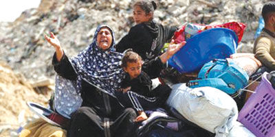 الأمم المتحدة: نحو 400 ألف نازح في غزة منذ استئناف العدوان الإسرائيلي 