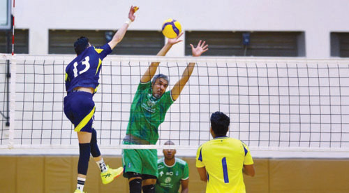 الهلال والنصر والاتحاد إلى نصف نهائي الكرة الطائرة 