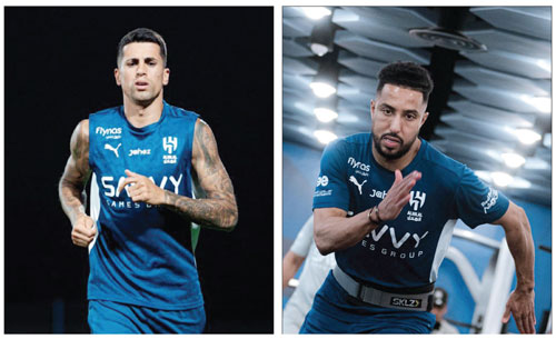 كانسيلو اقترب من الجاهزية.. وعودته في الآسيوية 