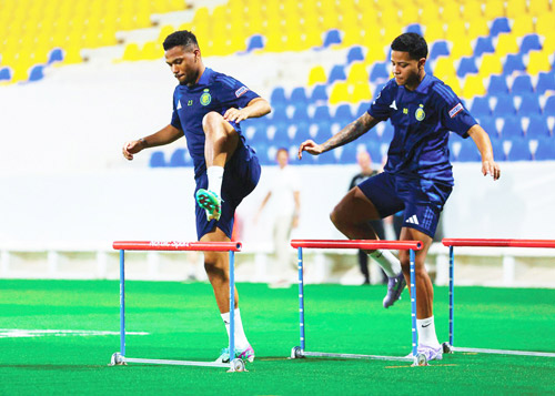  من تدريب النصر