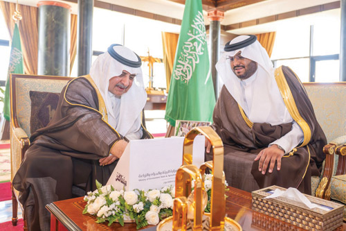  سموه خلال تدشينه الفعاليات