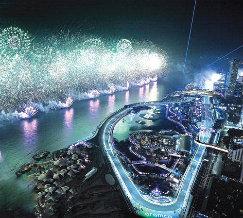 واجهة جدة البحرية مزيج من الحداثة والجمال 