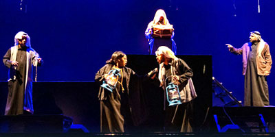 مسرحية «بحر» تختتم عروضها في الجبيل 