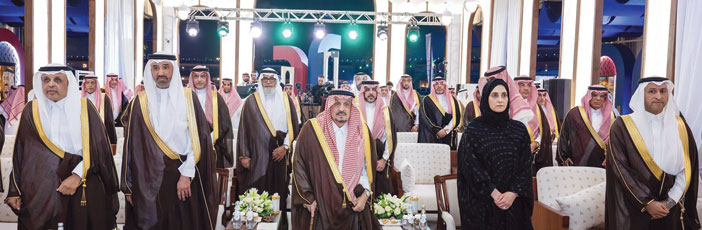 رعى احتفال بنك التنمية الاجتماعية بمرور 53 عاماً على تأسيسه.. ودشن فرع «جادة 30» 