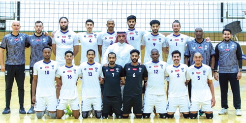 الهلال يتصدر «الطائرة» والاتحاد ينافسه 