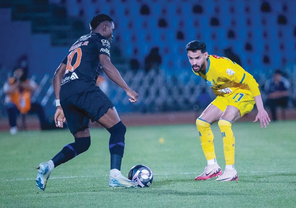 الفيحاء تعادل مع العروبة ويأمل بالفوز ليبتعد عن الخطر