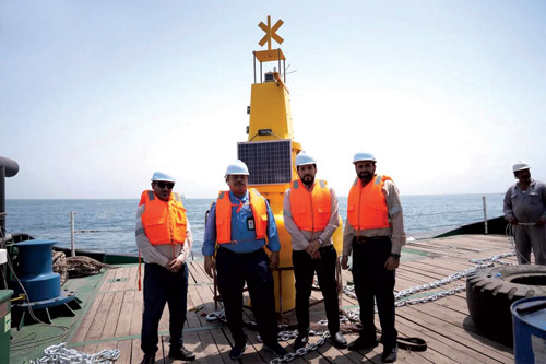 عوامات ذكية ترصد مياه الخليج العربي 