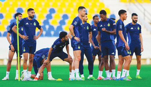 من تدريب النصرِ