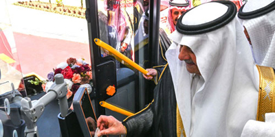 أمير منطقة تبوك دشّن مرحلة التشغيل الفعلي لمشروع النقل العام بالحافلات 