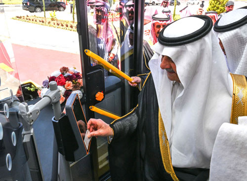 سموه خلال التدشين