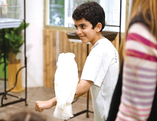 «عالم الطيور والزواحف».. تجربة فريدة لعشاق الطبيعة في «سيتي ووك» 