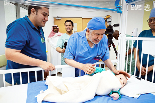 بعد عملية جراحية معقدة استغرقت 8 ساعات 