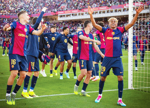 في كلاسيكو العالم..برشلونه يرد على هدفي الريال بالأربعة 