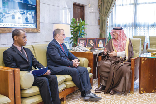  جانب من الاستقبال