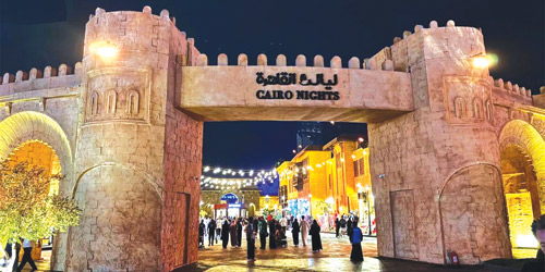 «ليالي القاهرة» في سيتي ووك مزيج بين التراث والثقافة 