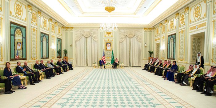 رأسا أعمال القمة السعودية - الأمريكية وشهدا توقيع عدد من مذكرات التفاهم والاتفاقيات 