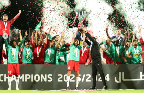 الوحدات يتوّج بكأس الأردن لكرة القدم 