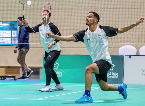 ختام بطولة المملكة للريشة الطائرة للزوجي المختلط 