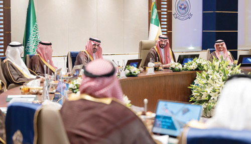 وزير الحرس الوطني يرأس الاجتماع الثالث لمجلس أمراء الأفواج 