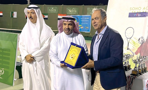 «السراح» ينضم لعضوية الاتحاد العربي للتنس 