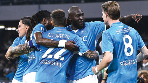 نابولي ينتزع لقب الدوري الإيطالي 