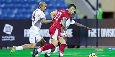 الحزم يستضيف العدالة لتحديد الصاعد الثالث لدوري روشن 