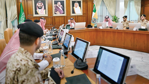 د. الداود يجتمع مع وكيل ‏شؤون المشاريع بوزارة الحرس الوطني 