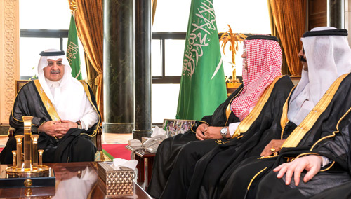  جانب من الاستقبال