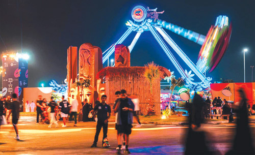 أكثر من 60 لعبة وتجربة عالمية لزوار «سيتي ووك» في موسم جدة 
