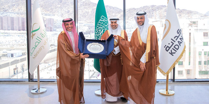 تقديراً لإنجاز مشروع مستشفى طوارئ في مشعر منى خلال 30 يوماً 