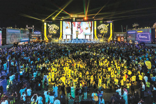 «سيتي ووك» شهدت حضورًا استثنائيًا في نهائي كأس الملك 