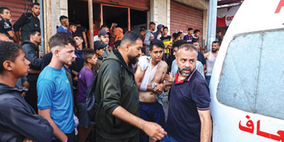 استشهاد 31 فلسطينيا في غارة إسرائيلية على نقطة لتوزيع المساعدات برفح 