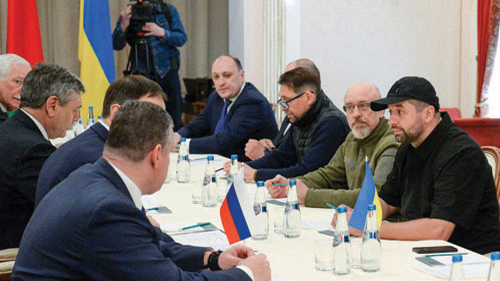 مباحثات روسية - أوكرانية في اسطنبول 