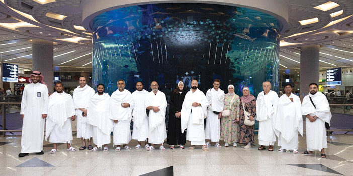 وصول الدفعة الثانية من ضيوف برنامج خادم الحرمين من ذوي الشهداء والأسرى والجرحى الفلسطينيين من غزة 