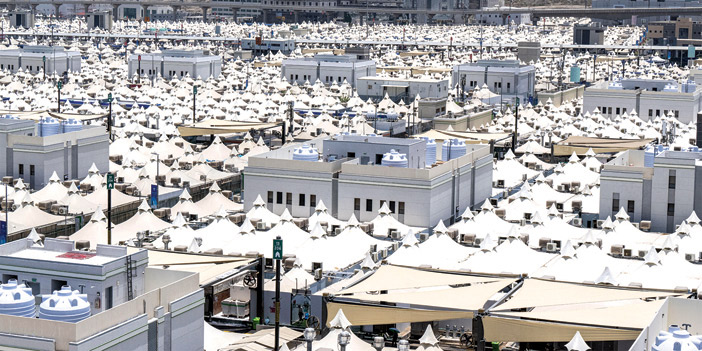 في طريقهم للوقوف بعرفة.. اليوم 