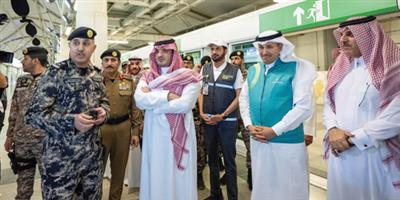 وزير الداخلية وقف على جاهزية الجهات المشاركة في الحج 