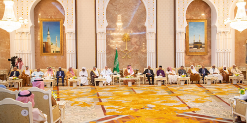 أقام نيابة عن الملك حفل الاستقبال السنوي لرؤساء الدول وكبار الشخصيات الإسلامية الذين أدوا فريضة الحج 