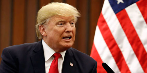  الرئيس الأميركي دونالد ترامب