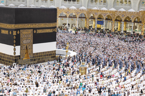  طواف الوداع للحجاج المتعجلين