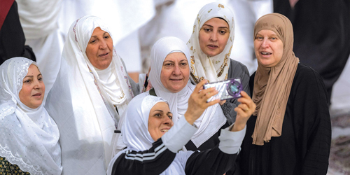  ضيوف الرحمن في المشاعر المقدسة