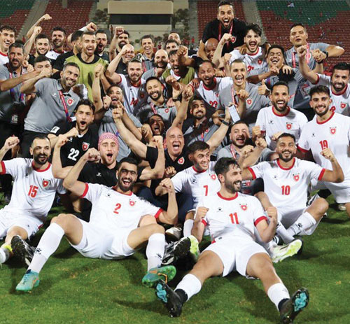  الأردن أول المتأهلين من العرب