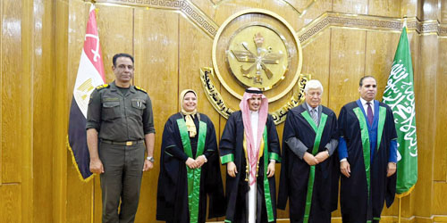 المعدي يحصل على درجة الدكتوراه 