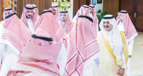 بحضور سمو نائبه 