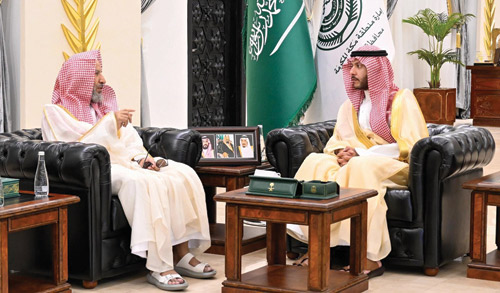 محافظ الطائف يستقبل عضو هيئة كبار العلماء الشيخ سعد الشثري 