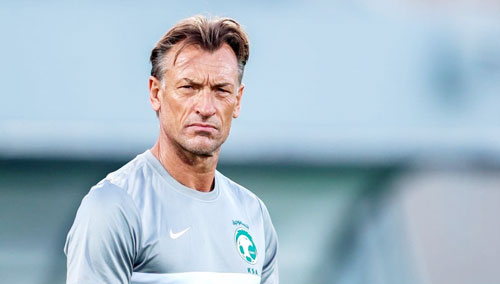 رينارد أبدى رضاه عن الأداء الدفاعي أمام هاييتي