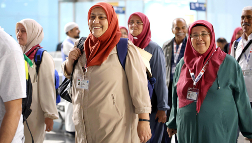 انتظام مغادرة رحلات الحجاج من «مطار المدينة المنورة» إلى بلدانهم 