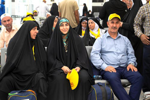 تنفيذ خطة تفويج الحجاج الإيرانيين عبر منفذ جديدة عرعر 