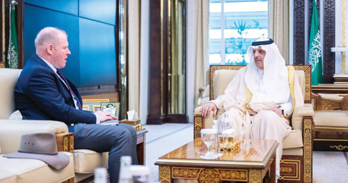 نائب وزير الداخلية المكلف يستقبل سفير أستراليا 