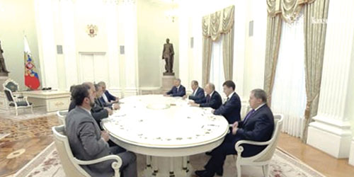 خلال استقباله عراقجي بموسكو 