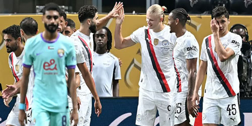 العين الإماراتي يودع كأس العالم للأندية بخسارته أمام مانشستر سيتي بسداسية 